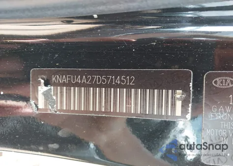 2013 Kia Forte Ex from USA, damaged, VIN KNAFU4A27D5714512